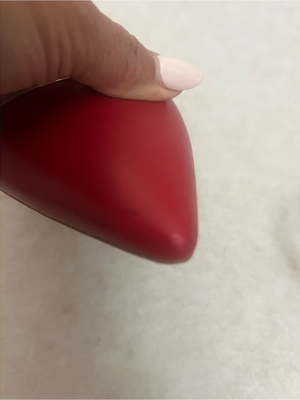 Vicenza Women’s Red Pointed-Toe Slingback Flats Silver Detail Size 9 - Picture 9 of 10